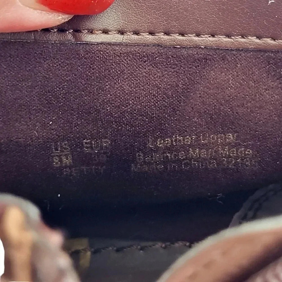 Sam Edelman Petty Brown Leather Zip Up Ankle Chelsea Booties Womens Size 8M 39 - Picture 5 of 7